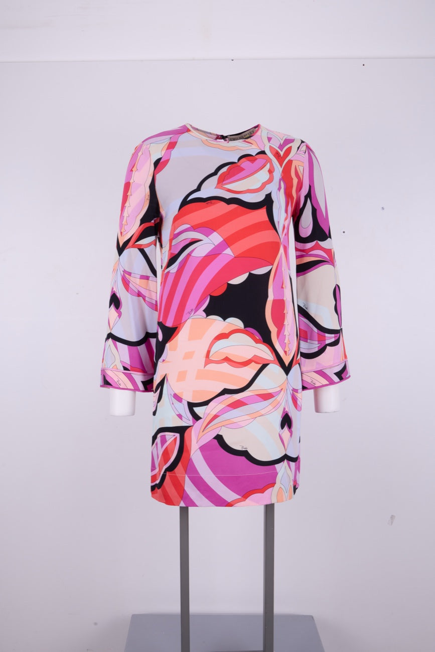 Emilio Pucci silk print front