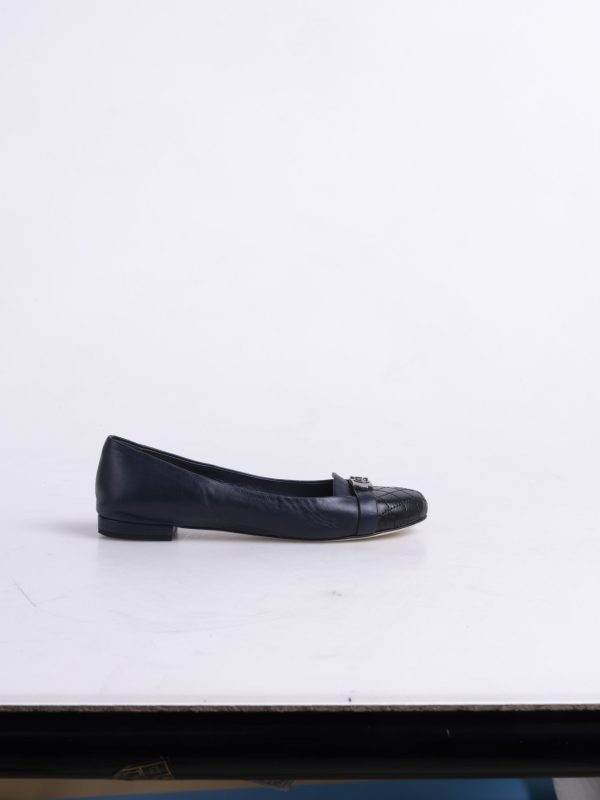 Lacivert Cap-toe Babet