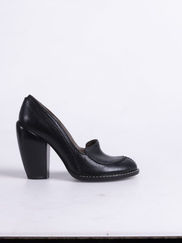 Siyah Loafer Pump